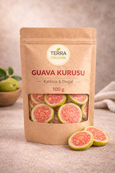 Terra Organik Guava Kurusu 100g 1. Quality – Additive-Free & Natural
