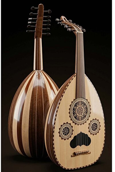 KARAZ MUSIC Cherry Music Half-Lux Oud with Bag and Two Picks