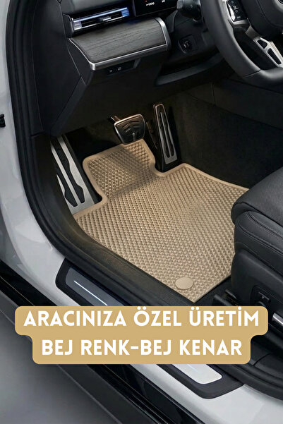 CARFELT Volkswagen Golf 7 2013-2018 Uyumlu Araca Özel Tam Takım EVA Oto Paspa...