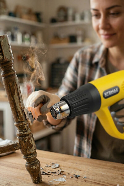 Rtrmax Rtm303A Sıcak Hava Tabancası 2000W