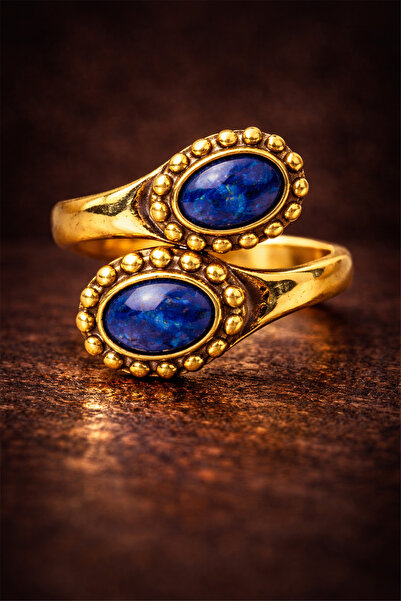 Brandsmiths خاتم من الحجر الطبيعي والنحاس