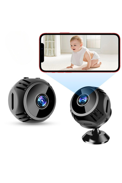 idragon i-CAM Mini WiFi Güvenlik Kamerası – 1080P Full HD, 140° ,Mobil Uygula...