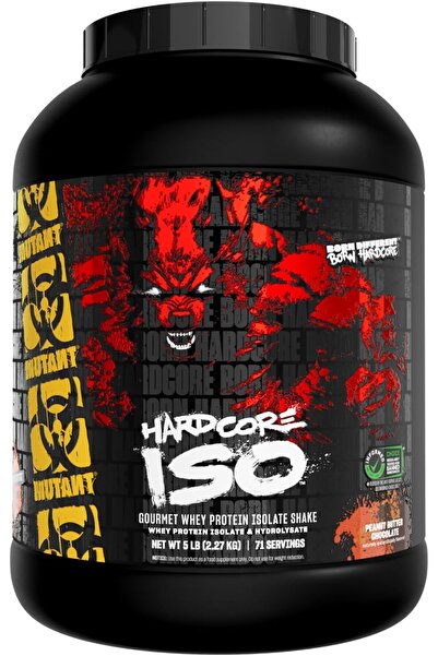 MUTANT آيزو سيرج زبدة الفول السوداني بالشوكولاتة 5 أرطال