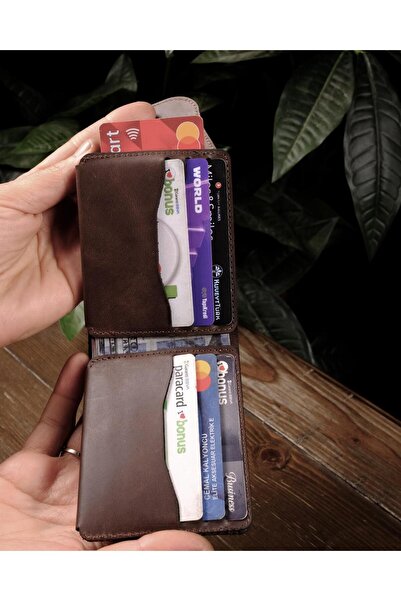 eonaks Vero - Slim Design Genuine Real D Leather C Wallet and Card Holder