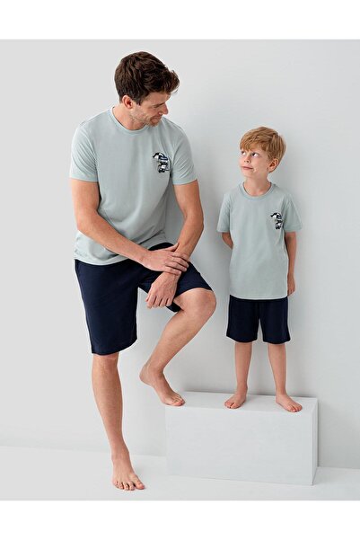 Rolypoly مجموعات شورتات للرجال والأطفال تباع بشكل منفصل |   مجموعة ملابس صيفي...