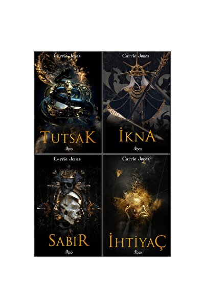 Beyaz Balina Yayınları Tutsak - İkna - Sabır - İhtiyaç - Carrie Jones Kitap Seti
