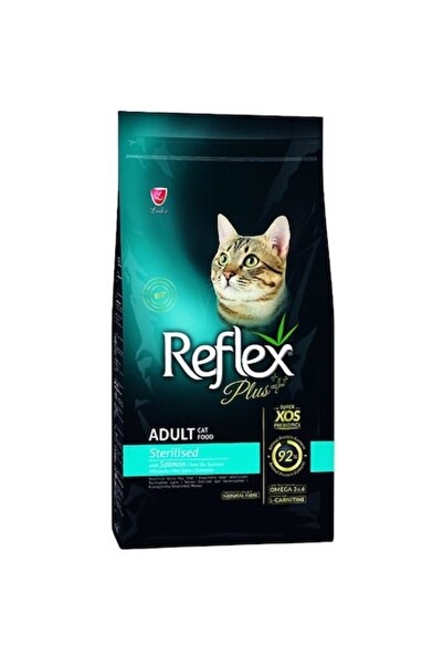 Reflex Hrană uscată sterilă Plus Adult cu somon, 8 kg