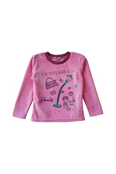 KIMEX Pink Plush Blouse Voyage a Paris 110cm