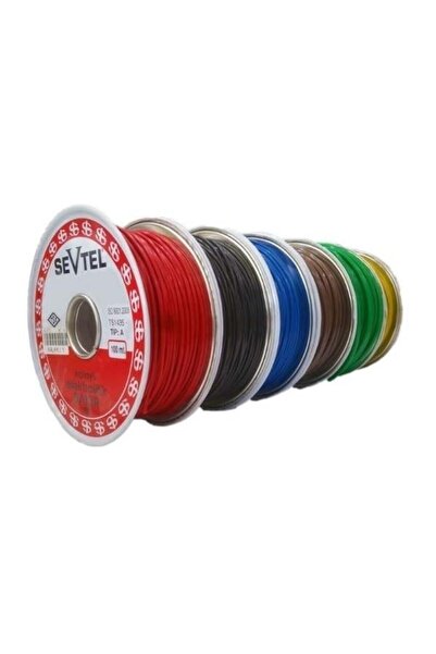 Sevtel 2X0.75 TTR KABLO SİYAH 100 METRE (1 TOP)