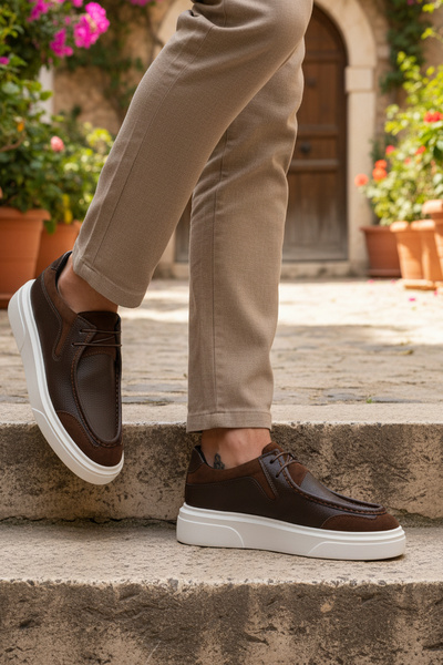 AYAKMOD 586 m Brown Men's Casual Shoes