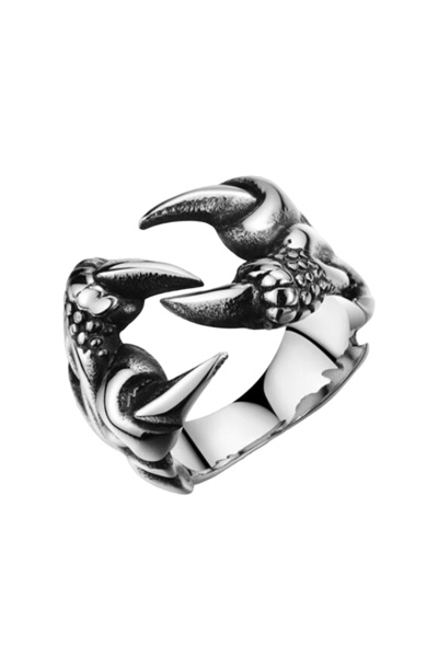 EFAYN.RO Inel cu gheare de pasare pradatoare, hunting claw, marime universala...