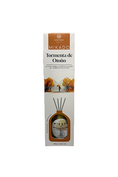 Mikado Mikado room air freshener, Tormenta de Otono, 100ml, warm and fruity f...