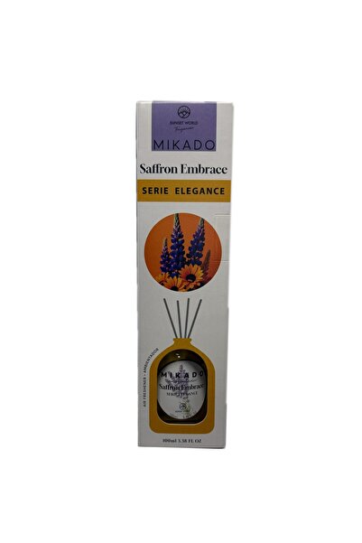 Mikado Odorizant de cameră Mikado, Saffron Embrace, 100ml, design elegant, pa...