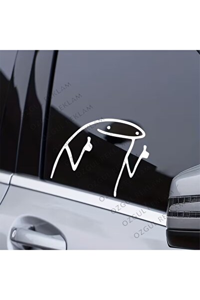 ÖZGÜL REKLAM komik memes sticker Motor Sticker - Bisiklet Sticker - Araç Stic...