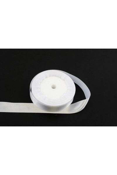 OEM Set 3 role Panglica Satin 2.5cm/22m Alb