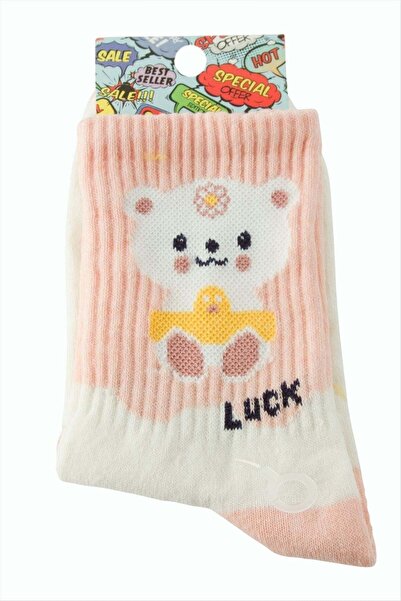 FREEDOM STOREE Teddy Bear College Socks 8*28