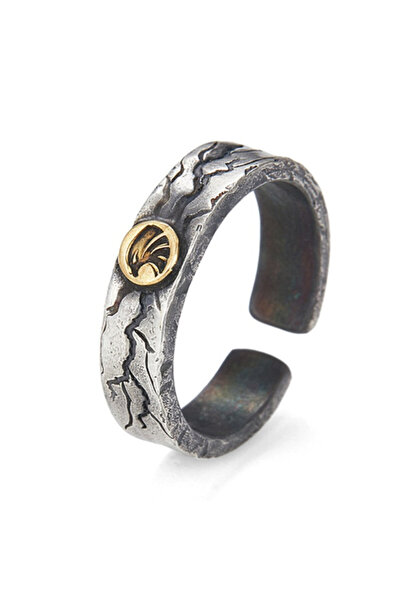 EFAYN.RO Inel unisex, model deosebit vintage, tematica cracked sky, reglabil,...