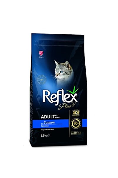 Reflex Hrană uscată pentru pisici adulte Plus, somon, 15 kg