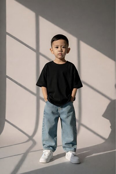 BENROMA Plain Unisex Children's T-Shirt 2Gh1