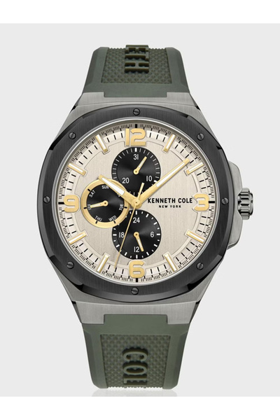 Kenneth Cole Analog Watch With Silicone Strap KCWGQ2218702