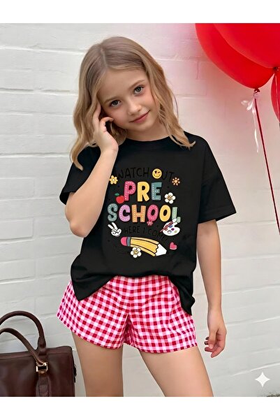 BENROMA Pre School Printed Unisex Children's T-Shirt 2Gh5