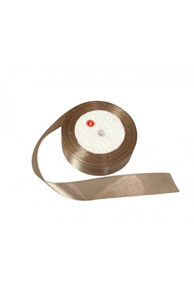 OEM Set of 3 rolls Satin Ribbon 2.5cm/22m Dark Nude 060