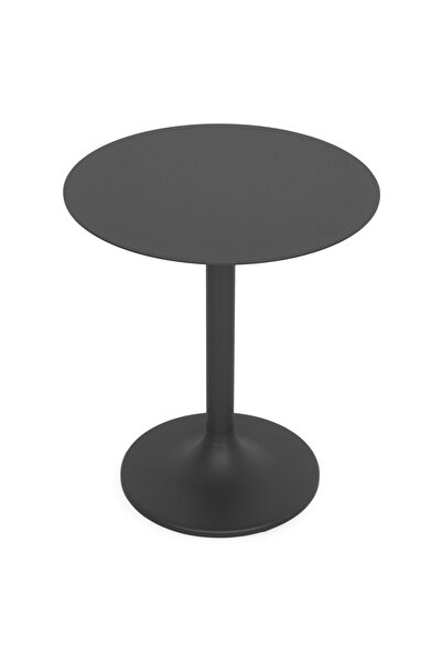 Maison Mex Round garden/terrace table DOSITANO H.49 D.43 black