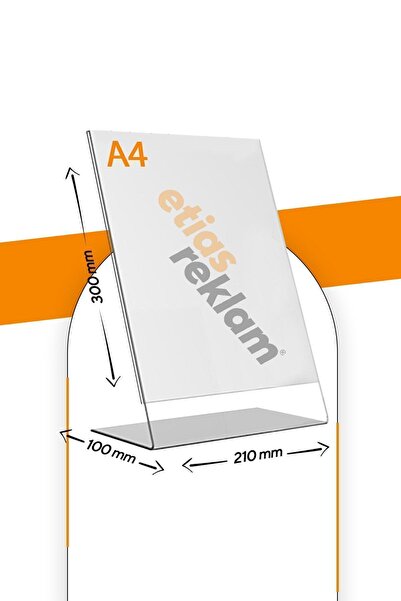Empressco A4 L tip vertikalni stoni držač za dokumente od 2,8 mm prozirnog pl...