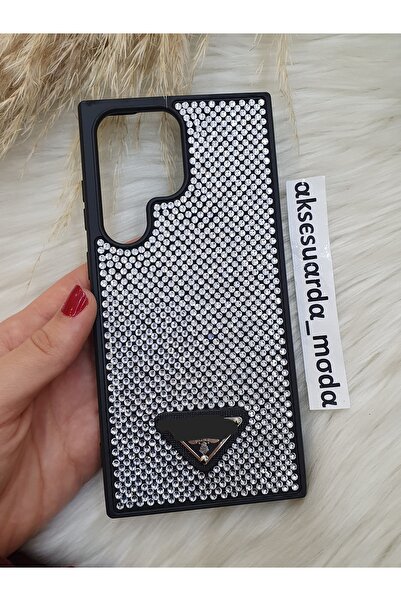 ZB Aksesuarda Moda Samsung Galaxy S23 Ultra Compatible Luxury Full Stone Bran...