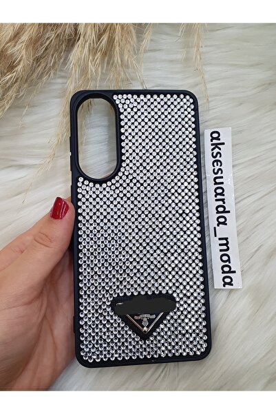 ZB Aksesuarda Moda Samsung Galaxy S25 Edge Compatible Luxury Full Stone Brand...