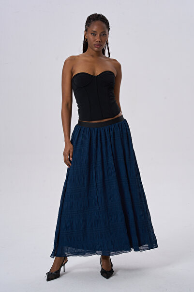 HANIQA Elegant Design Daily Comfortable Stylish Pleated Skirt