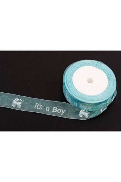 OEM Set 3 role Panglica Organza It`S A Boy 2.5cm/22m