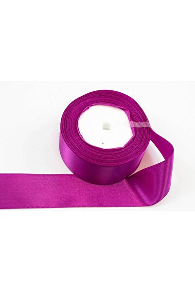 OEM Satin Ribbon 4cm/22m Magenta 034 (Top Bottom Set of 3 pieces)