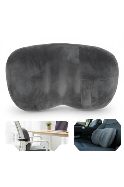 HASEPE Perna Lombara Ergonomica Memory Foam, Suport Spate Birou Auto, Husa Ca...