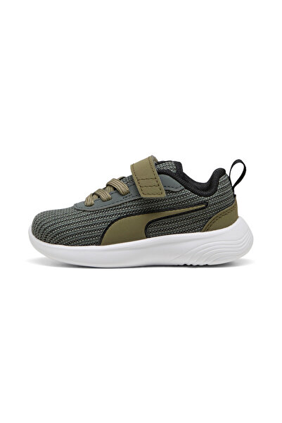 Puma حذاء رياضي ناعم للأطفال من الجنسين، بتقنية فيتال فريش بيتر إيه سي - أسود