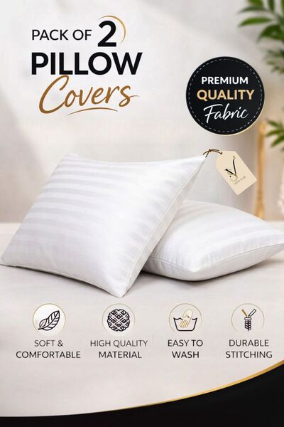 View star Pillowcase 2-Pack Microfiber Set with Envelope Closure – Soft & Bre...