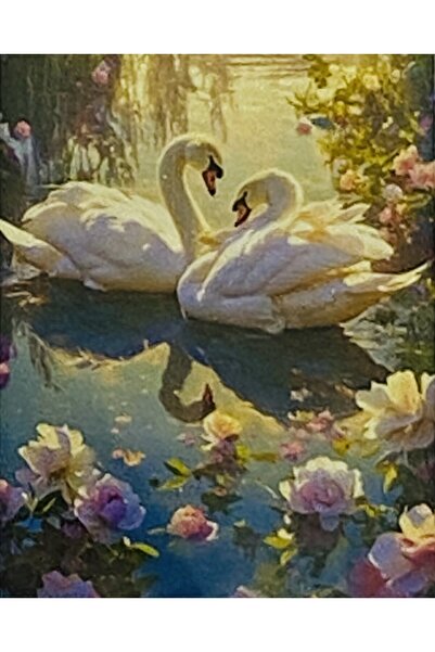 EleganTShoP 5D Yapışan Boncuk Mozaik Tablo 30*40 cm YZSX07