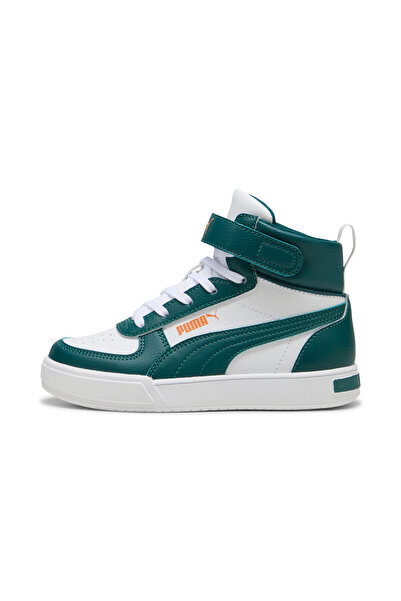 Puma Unisex Pre-School Caven Mid Sneakers - White