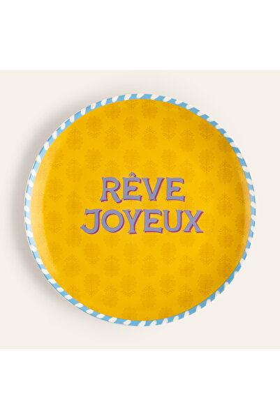 Zsa Zsa Zsu Luohu Porselen Yemek Tabağı 27 Cm Renkli