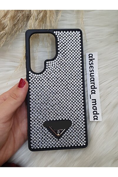 ZB Aksesuarda Moda Samsung Galaxy S25 Ultra Compatible Luxury Full Stone Bran...