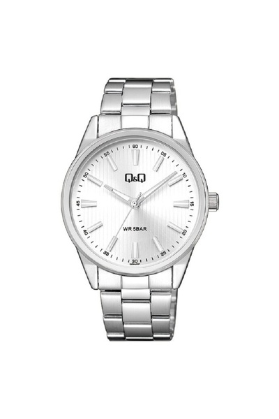 Q&Q Ceas QZ94J201Y. argintiu, carcasa 40mm, cadran argintiu