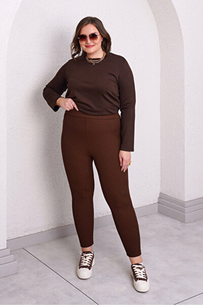 Büyük Moda Basic Trophy Leggings