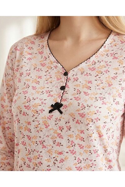 Hirazenmoda Women's Mom Pajama Set Summer Comfortable Fit Breathable Thin Sof...