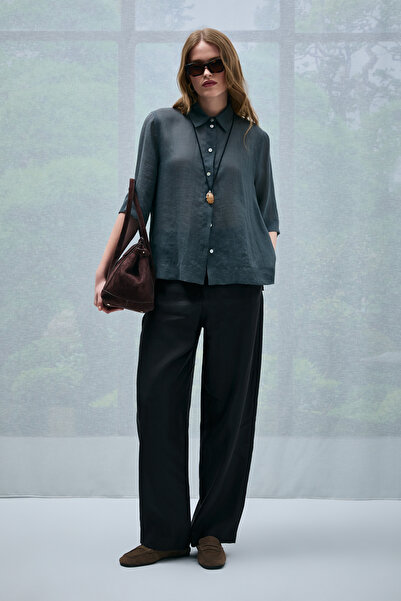 Lufian Hanna Women's Shirt Nefti Green