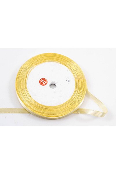 OEM Set of 3 rolls Satin Ribbon 0.6cm/22m Pale Beige 137