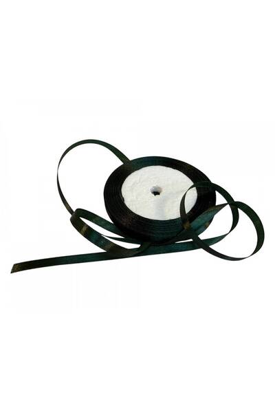 OEM Set 3 role Panglica Satin 0,6cm/22m Verde Brad Inchis 073