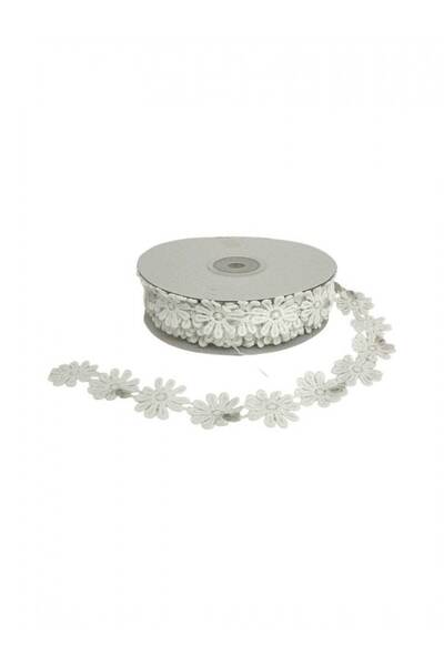 OEM Set 3 role Panglica Dantela Flori 2.5cm