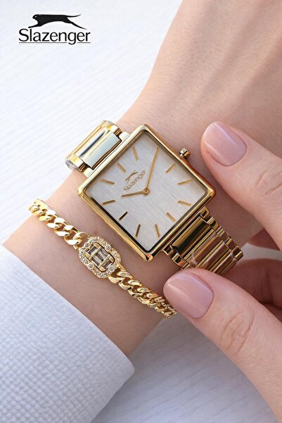 Slazenger Steel Cord 5 Atm Water-Resistant Water-Resistant 2-Year-Warranty Wo...