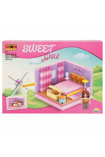 sweet girl Bedroom 153 Pieces - Standard Standard