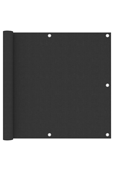 Concept Paravan de balcon, antracit, 90 x 500 cm, țesătură oxford